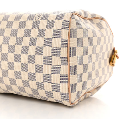 Louis Vuitton Damier Azur Speedy 30 9 of 11