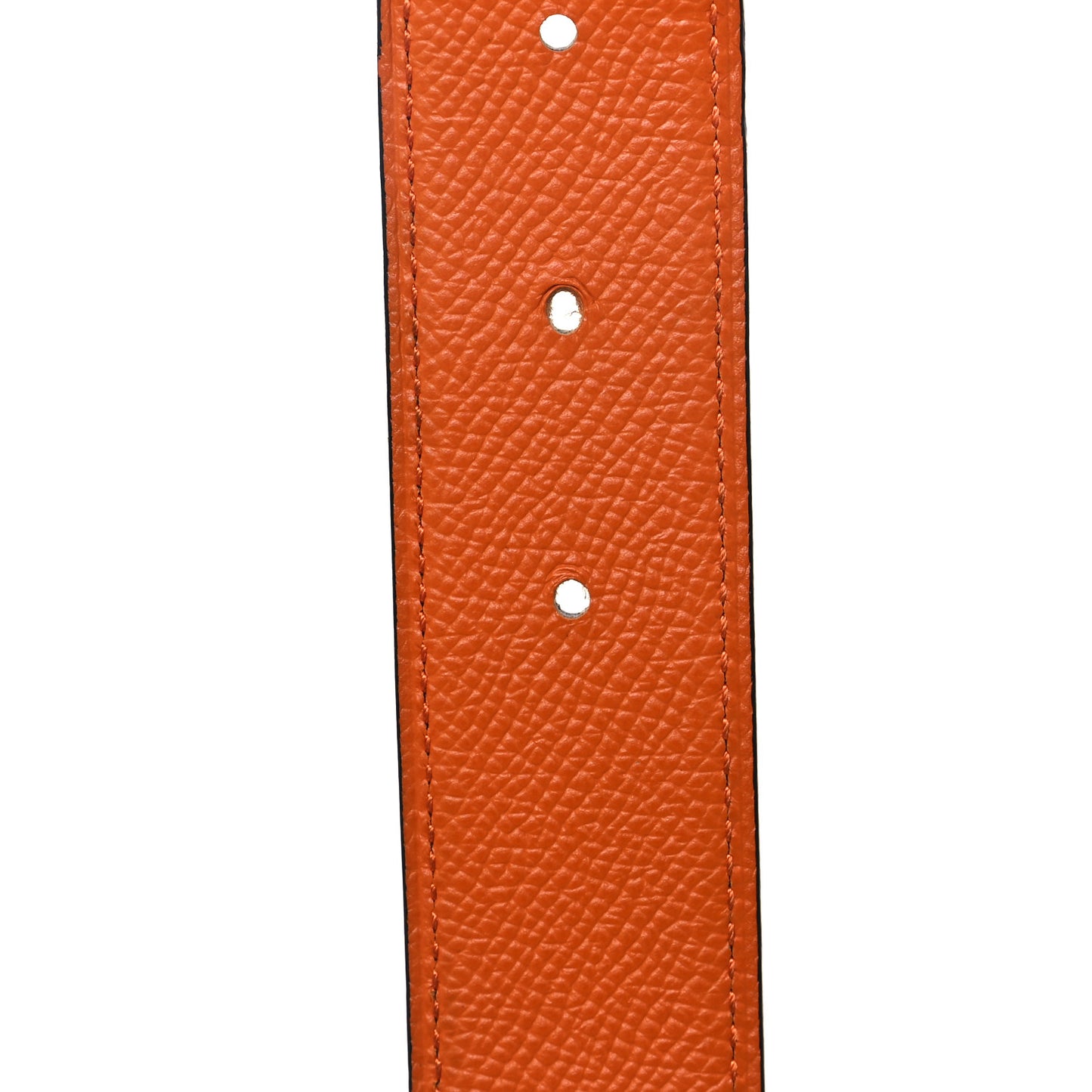 Epsom Reversible 38mm Belt Strap 110 44 Gris Etain Orange