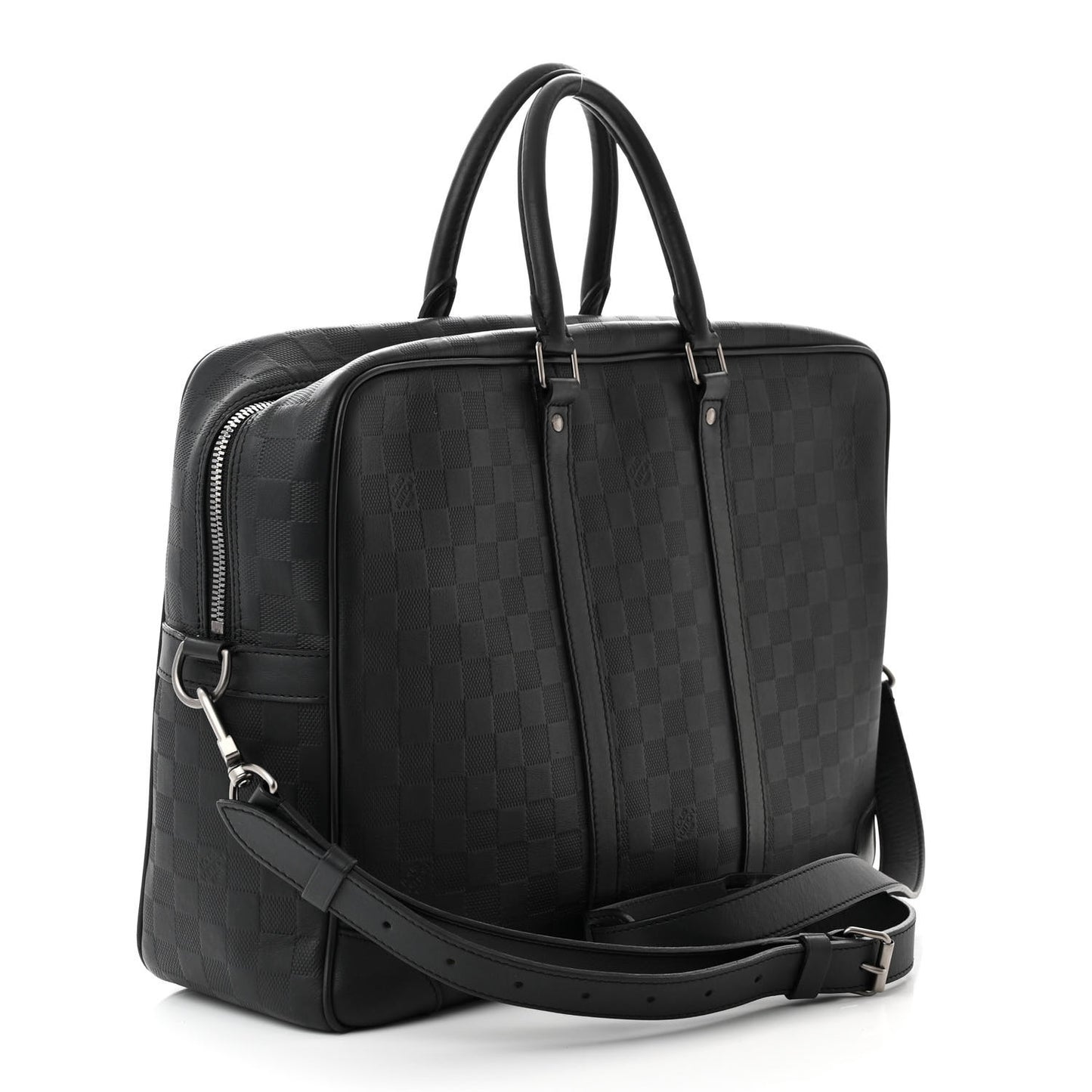 Damier Infini Porte-Documents Voyage GM Onyx