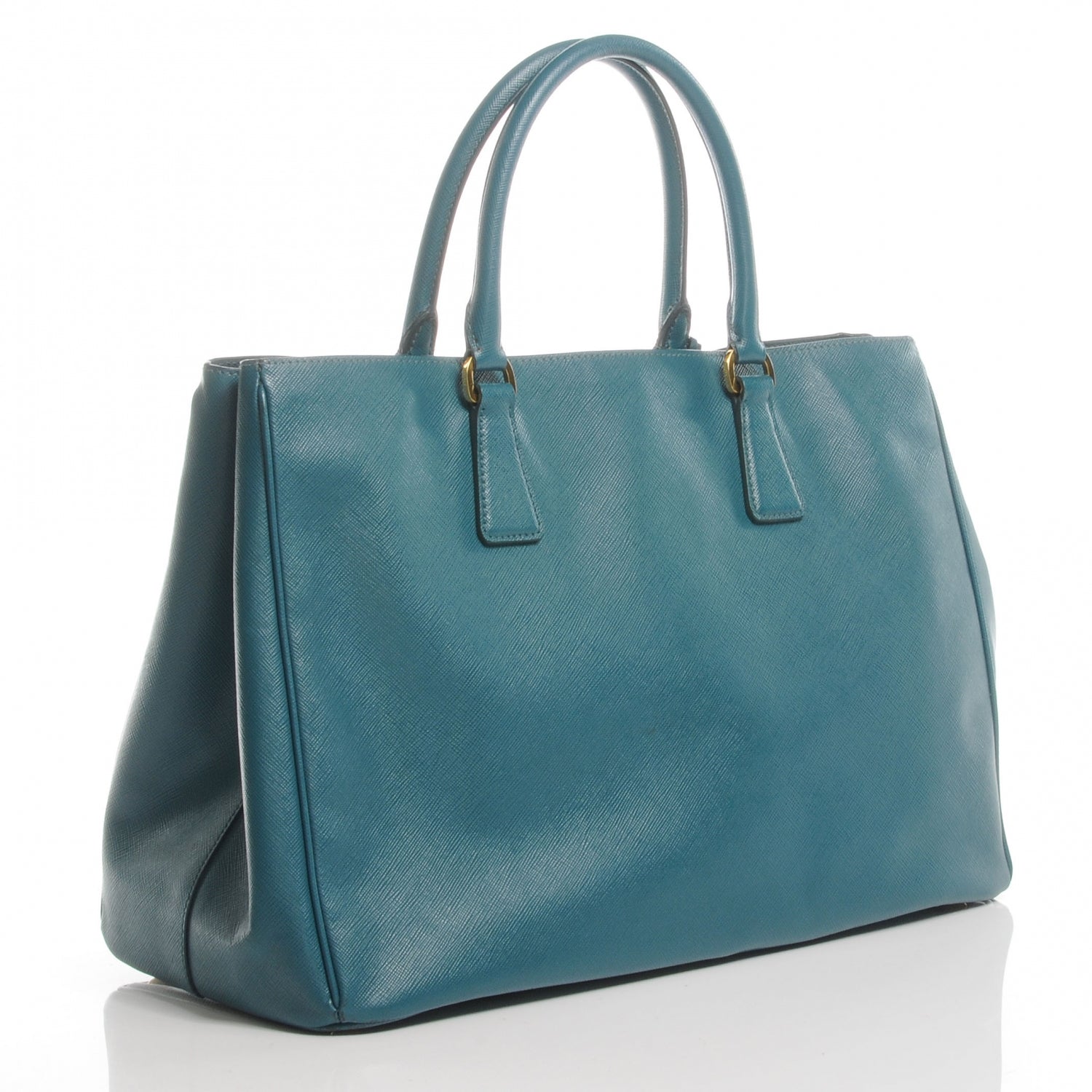 Prada Saffiano Lux Tote Ottanio 4 of 9