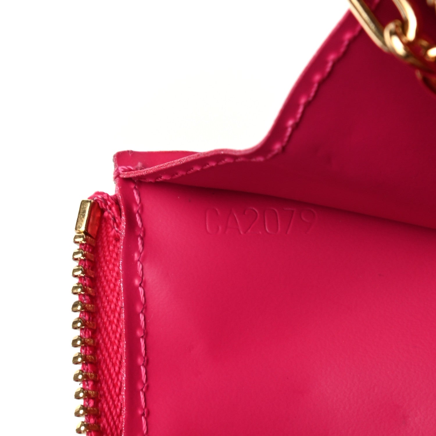 Louis Vuitton Vernis Key Pouch Rose Pop 7 of 7