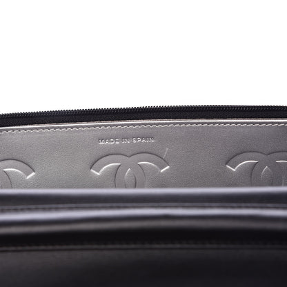 Chanel Calfskin Quilted Cambon Wallet On Chain WOC Black 7 of 13