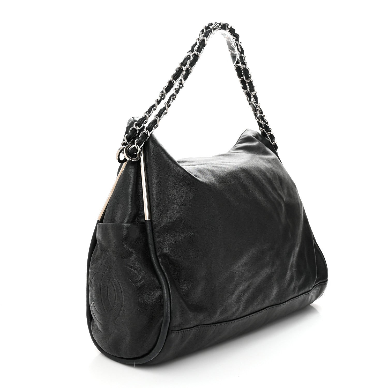Chanel Lambskin Large Ultimate Soft Tote Black 3 of 10