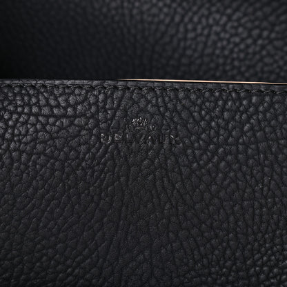 Delvaux Taurillon Stingray Mini Madame Crossbody Black 7 of 9