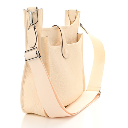 Hermes Taurillon Clemence Evelyne III PM Nata 3 of 10