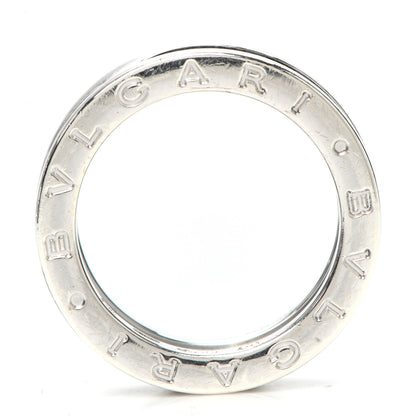 Bulgari Sterling Silver Ceramic Save The Children One-Band Ring 53 6.25 4 of 6
