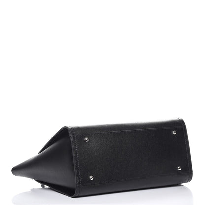 Chanel Caviar Small Studded Deauville Tote Black 5 of 9