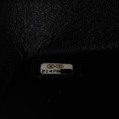 Chanel Velvet Quilted Mini Rectangular Flap Black 7 of 8