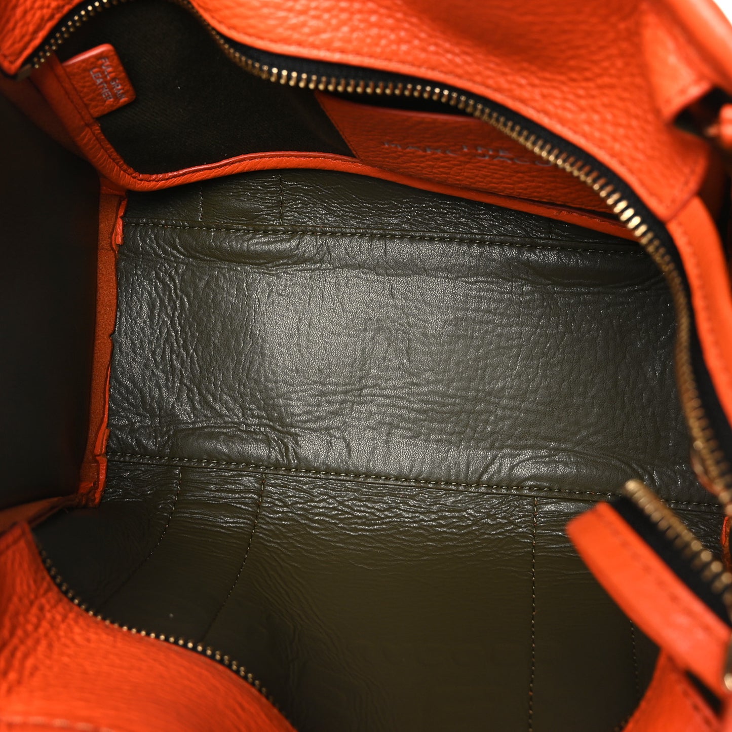 Grained Calfskin Small The Tote Bag Dragon Fire