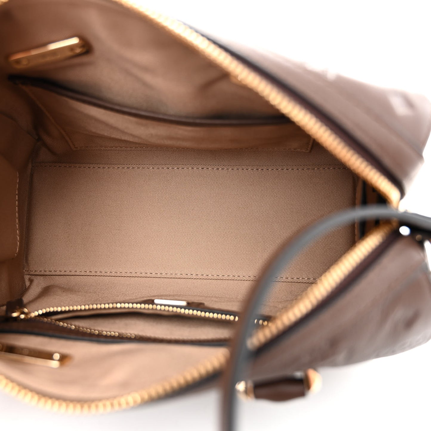 Calfskin Ottomar Monogram Essential Boston Bag Chestnut