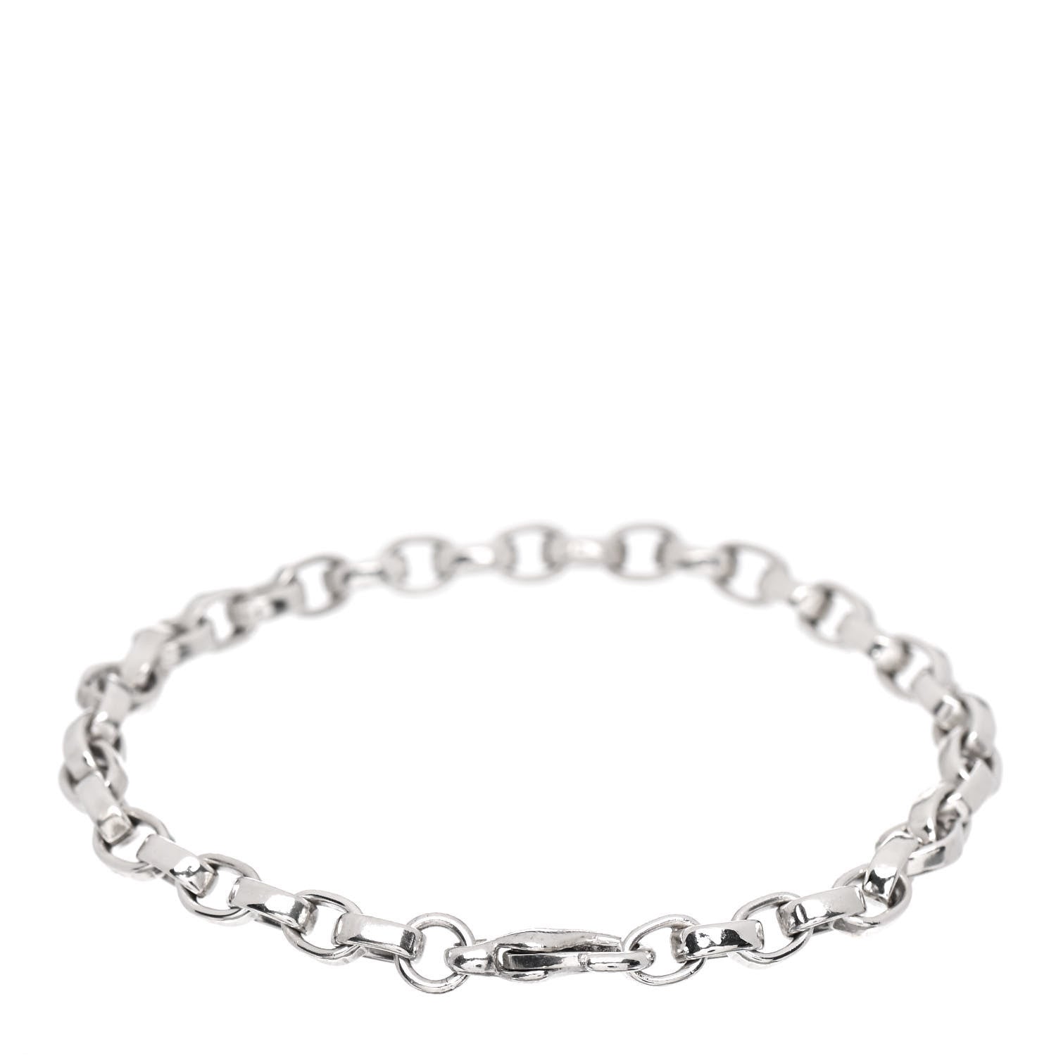 Tiffany Sterling Silver Chain Link Bracelet 3 of 4