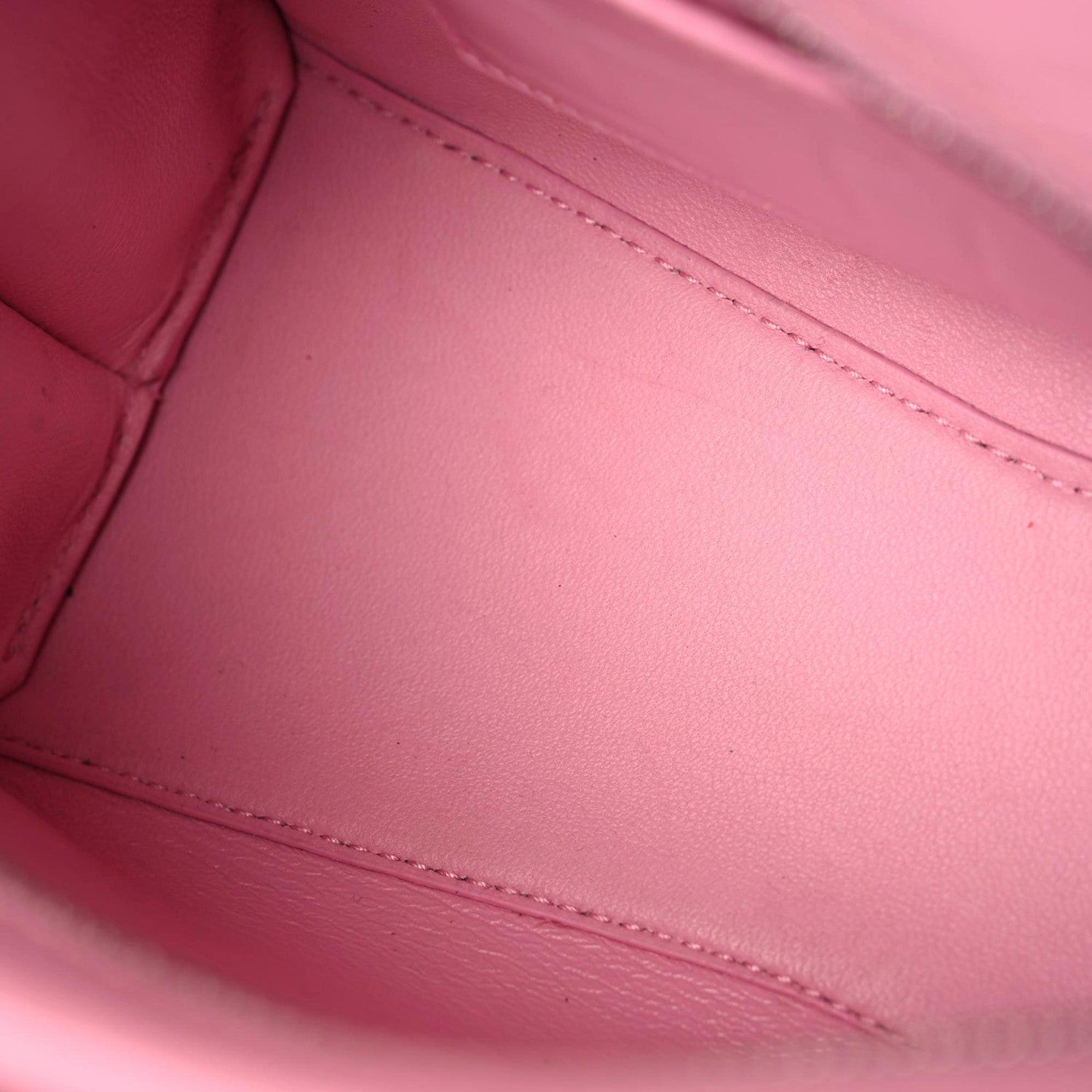 Balenciaga Semi Shiny Calfskin Crocodile Embossed Neo Classic Silver Hardware Mini City Pink 21 of 22