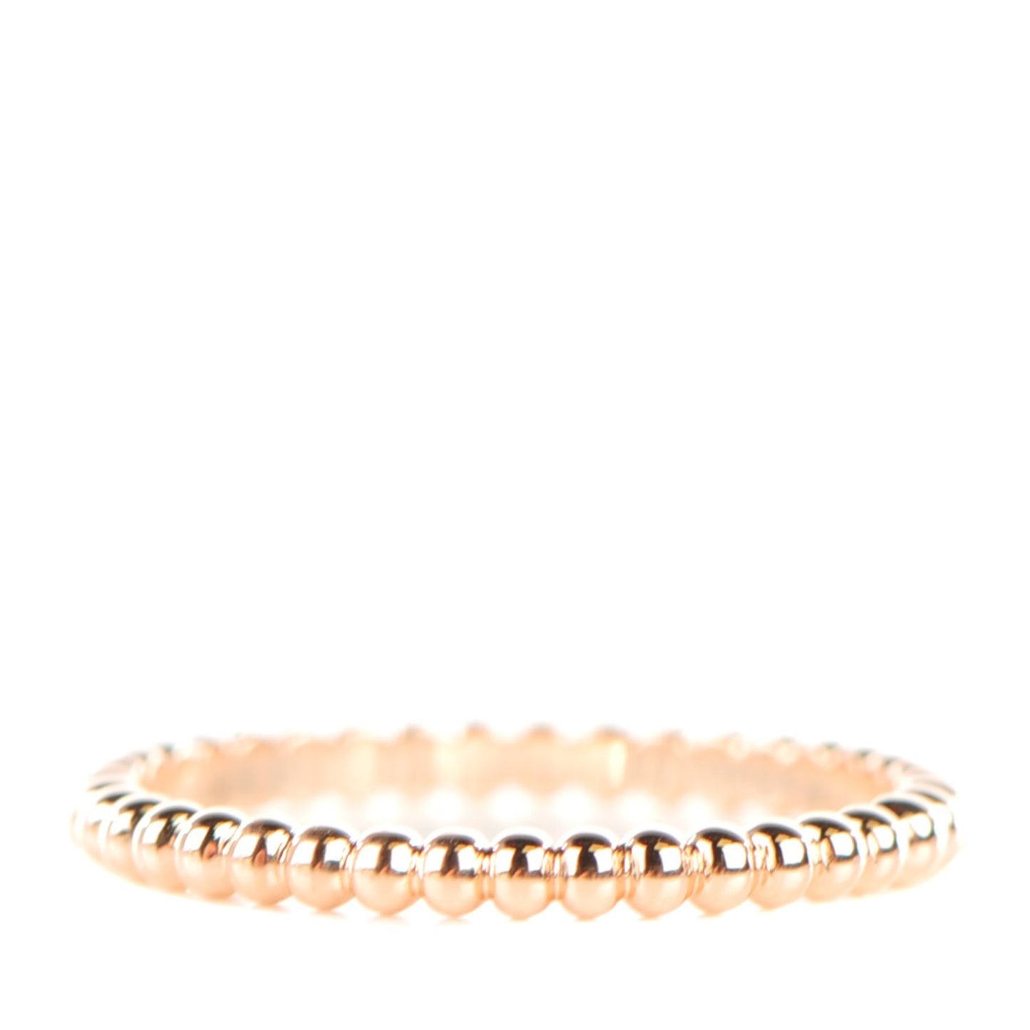 18K Rose Gold Small Perlee Ring 56 7.5
