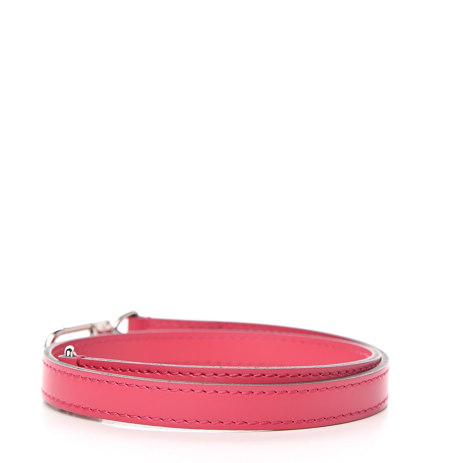 Louis Vuitton Calfskin 16mm Shoulder Strap Fuchsia 2 of 5
