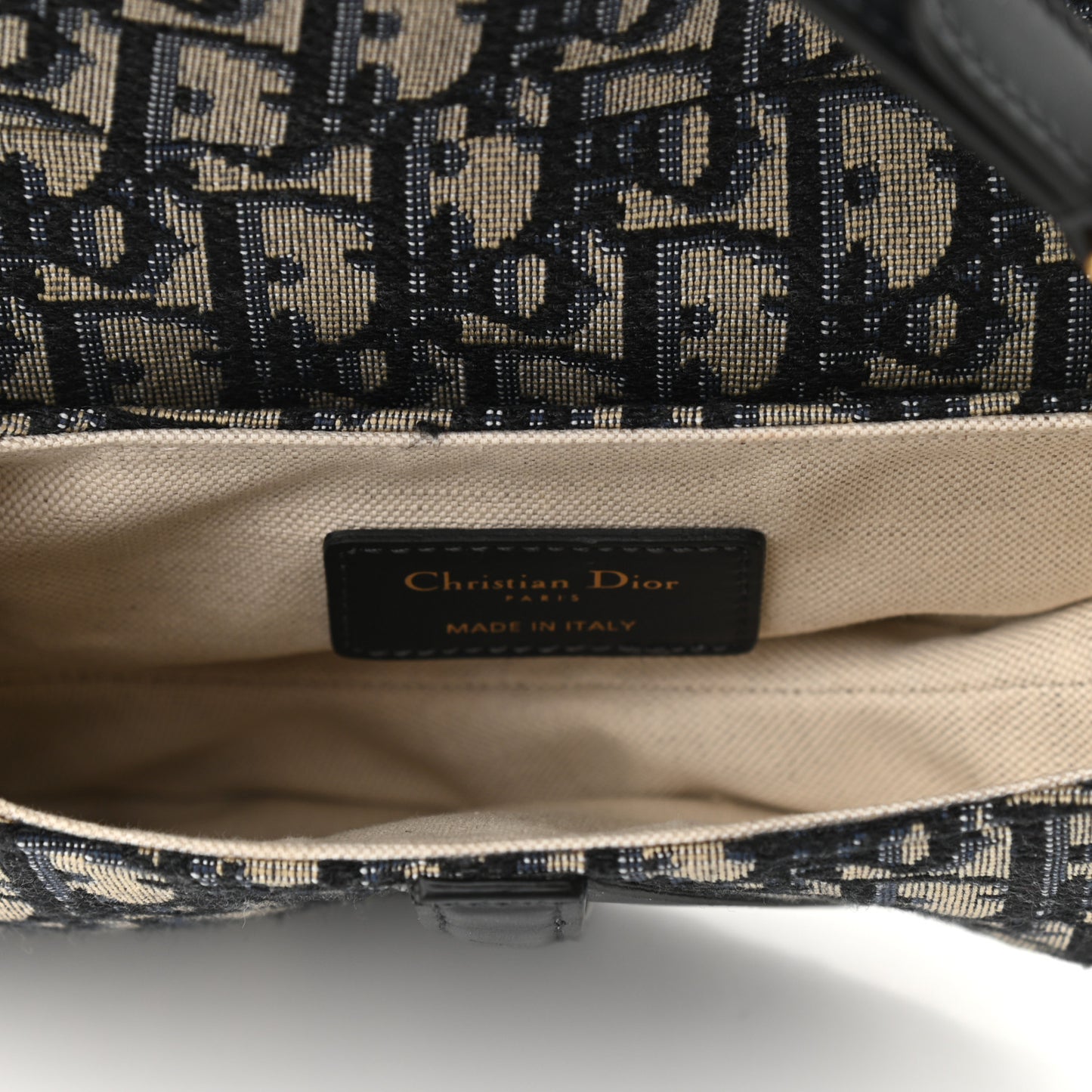 Oblique Mini Saddle Bag Blue