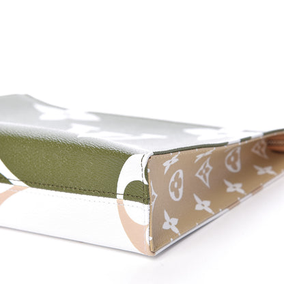 Louis Vuitton Monogram Giant Toiletry Pouch 26 Kaki 10 of 10