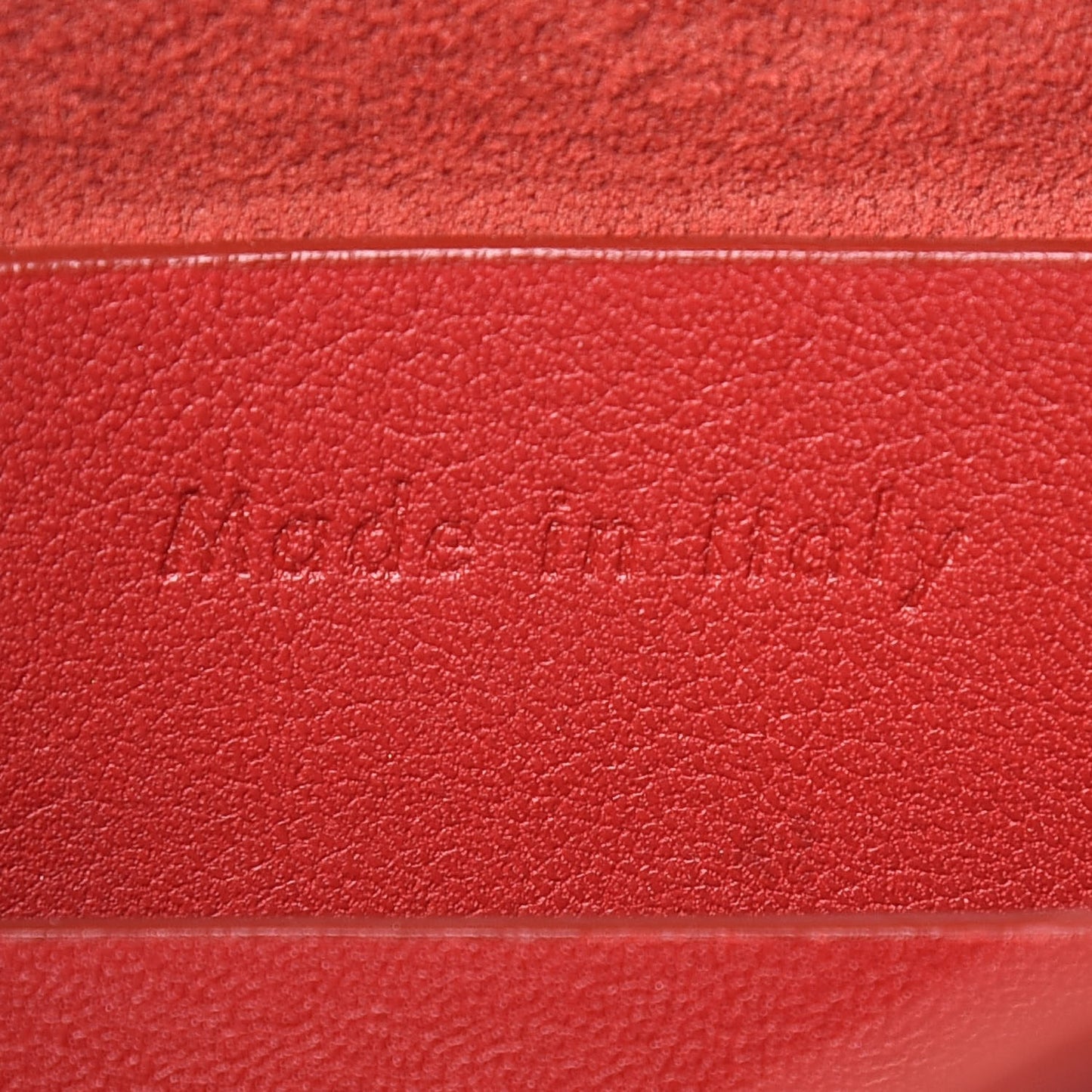 Smooth Calfskin Long Strap Big Bucket Bag Pop Red