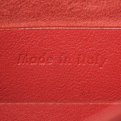 Celine Smooth Calfskin Long Strap Big Bucket Bag Pop Red 7 of 10