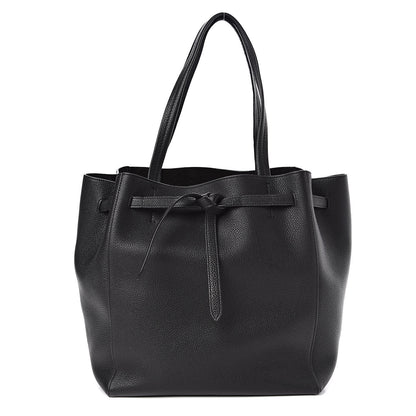 Celine Soft Grained Calfskin Small Belt Cabas Phantom Black 1 of 9