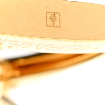 Hermes Bead Chain Etrier Choker Necklace Gold 7 of 8