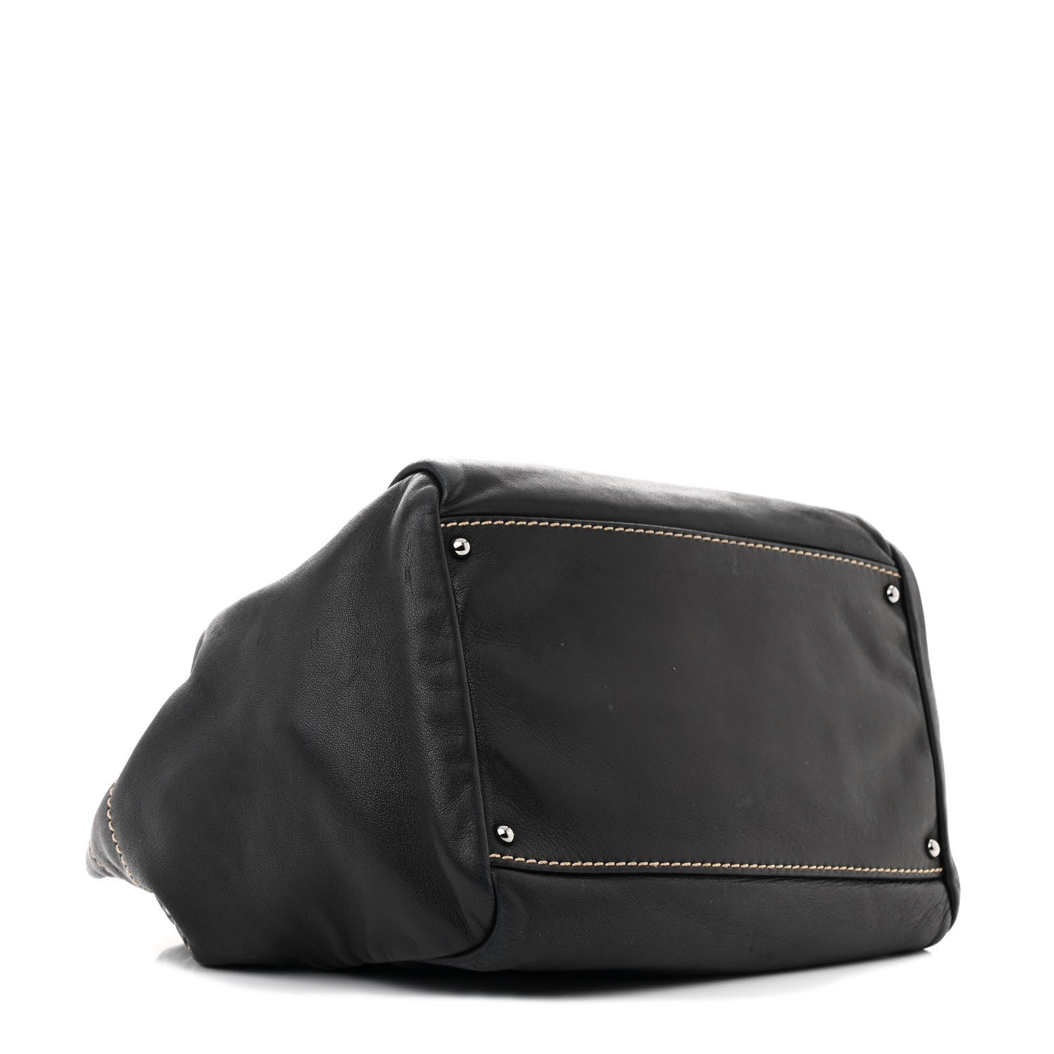 Chanel Lambskin Lax Accordion Shoulder Bag Black 4 of 12