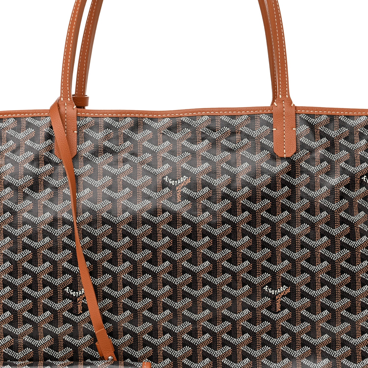 Goyard Goyardine Saint Louis GM Black Gold 9 of 11