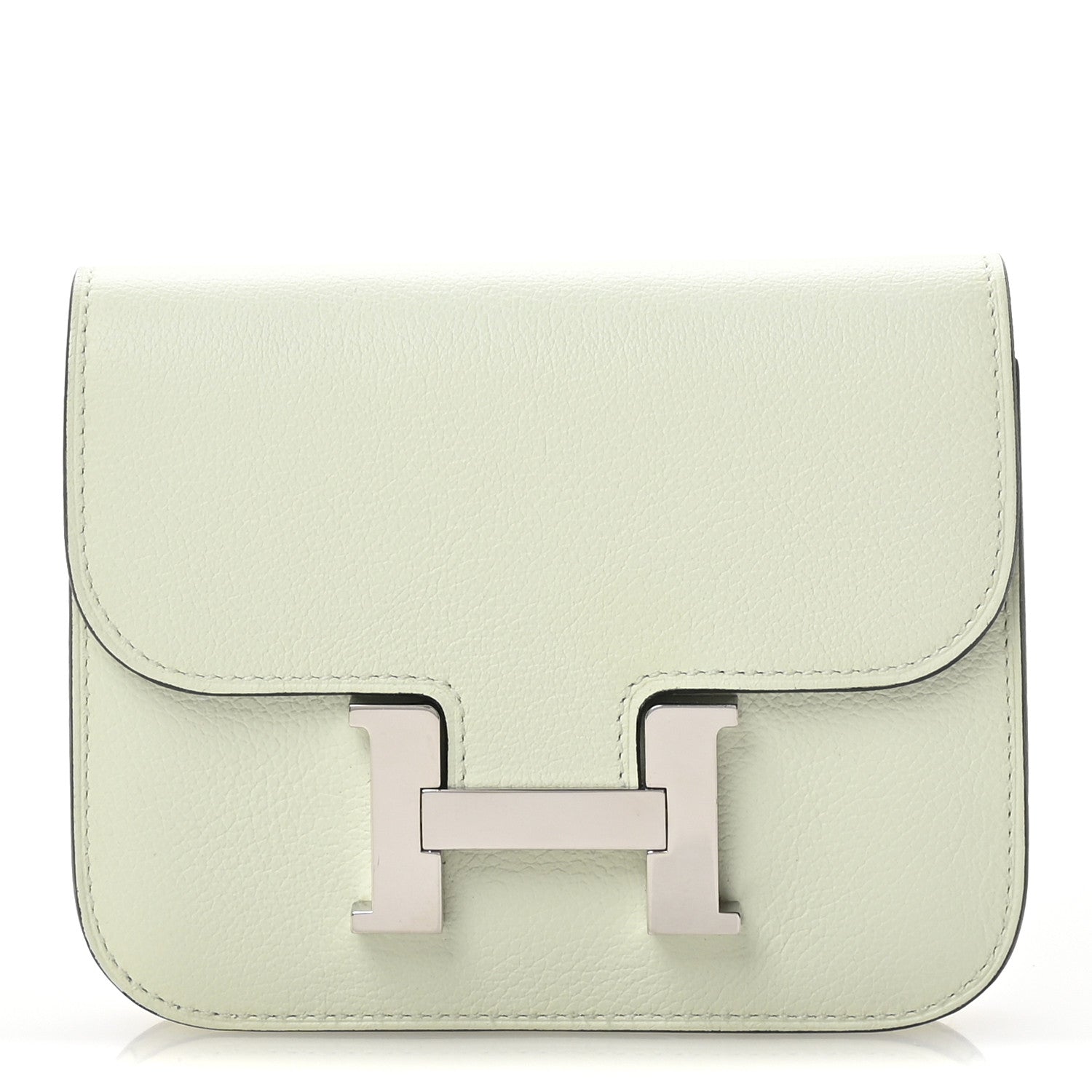Hermes Evercolor Constance Slim Wallet Vert Fizz 1 of 9