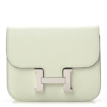 Hermes Evercolor Constance Slim Wallet Vert Fizz 1 of 9