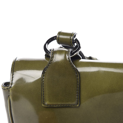 Prada Spazzolato Top Handle Militare Fume 9 of 15