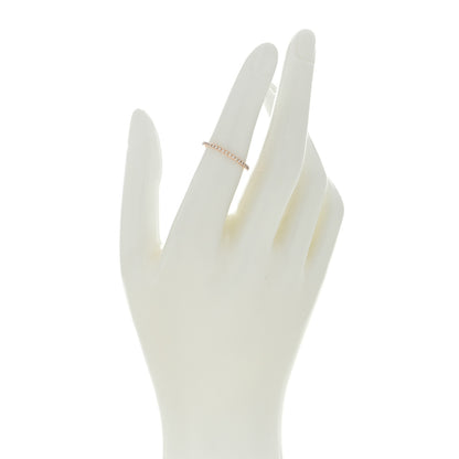 Tiffany 18K Rose Gold Diamond Metro Band Ring 50 5.5 2 of 4