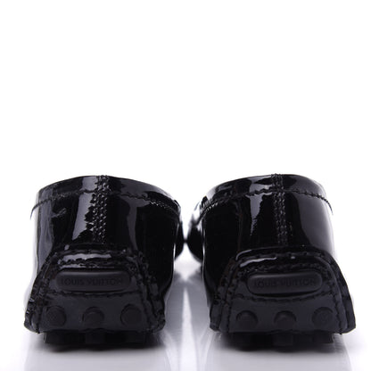 Louis Vuitton Patent Calfskin Oxford Ballerina Flats 39 Black 7 of 11