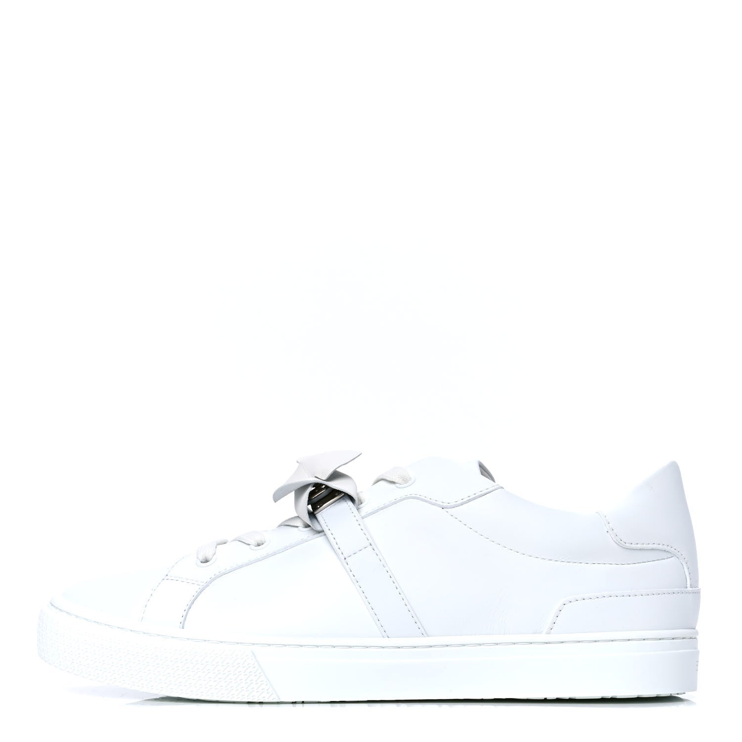Hermes Calfskin Mens Day Sneakers 42 White 1 of 4