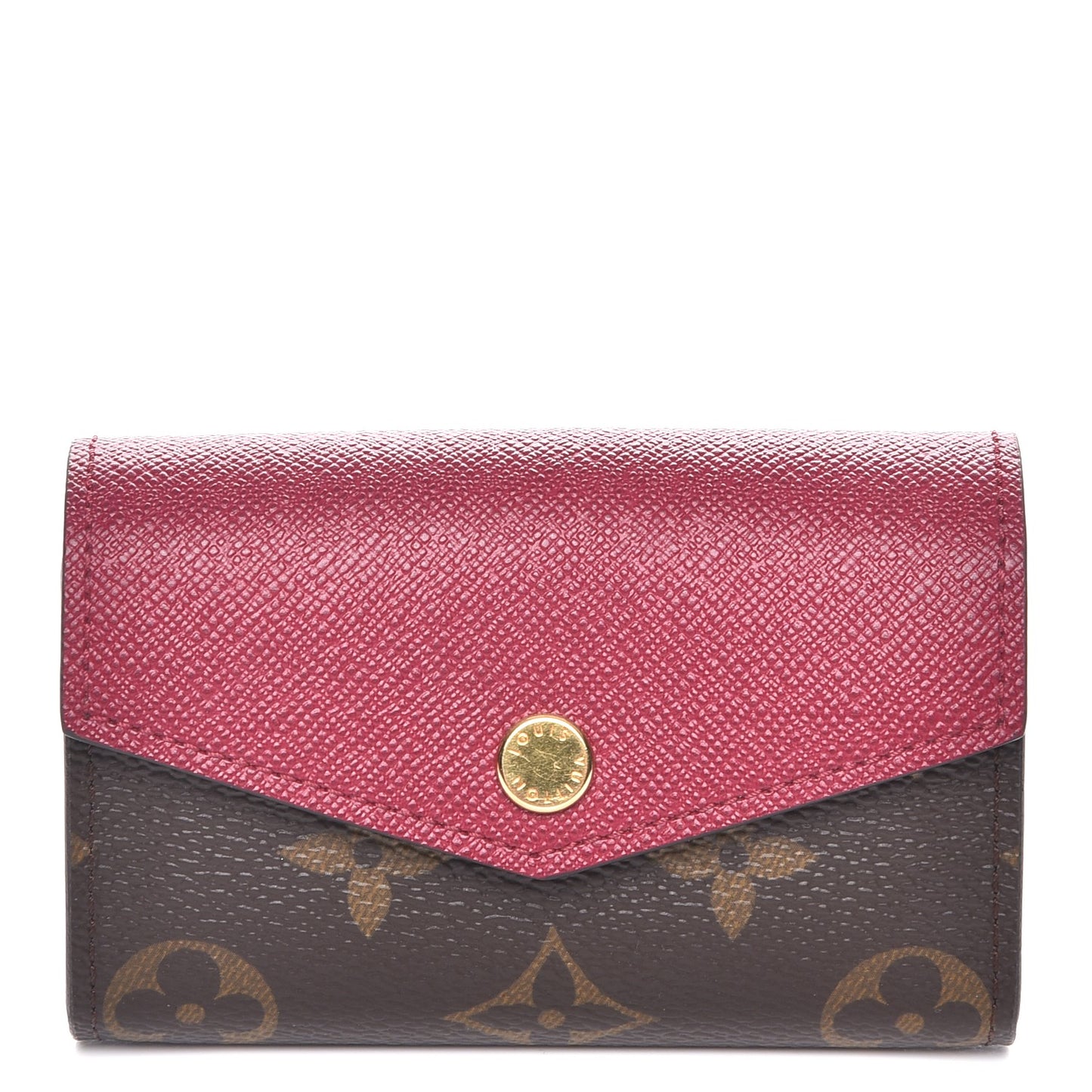 Monogram Sarah Multicartes Fuchsia