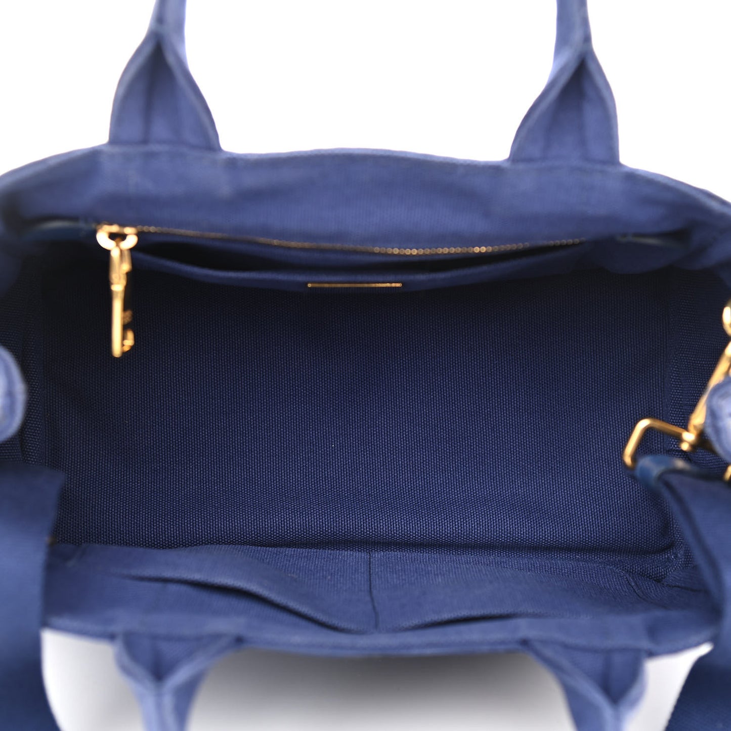 Canapa Small Logo Tote Blue