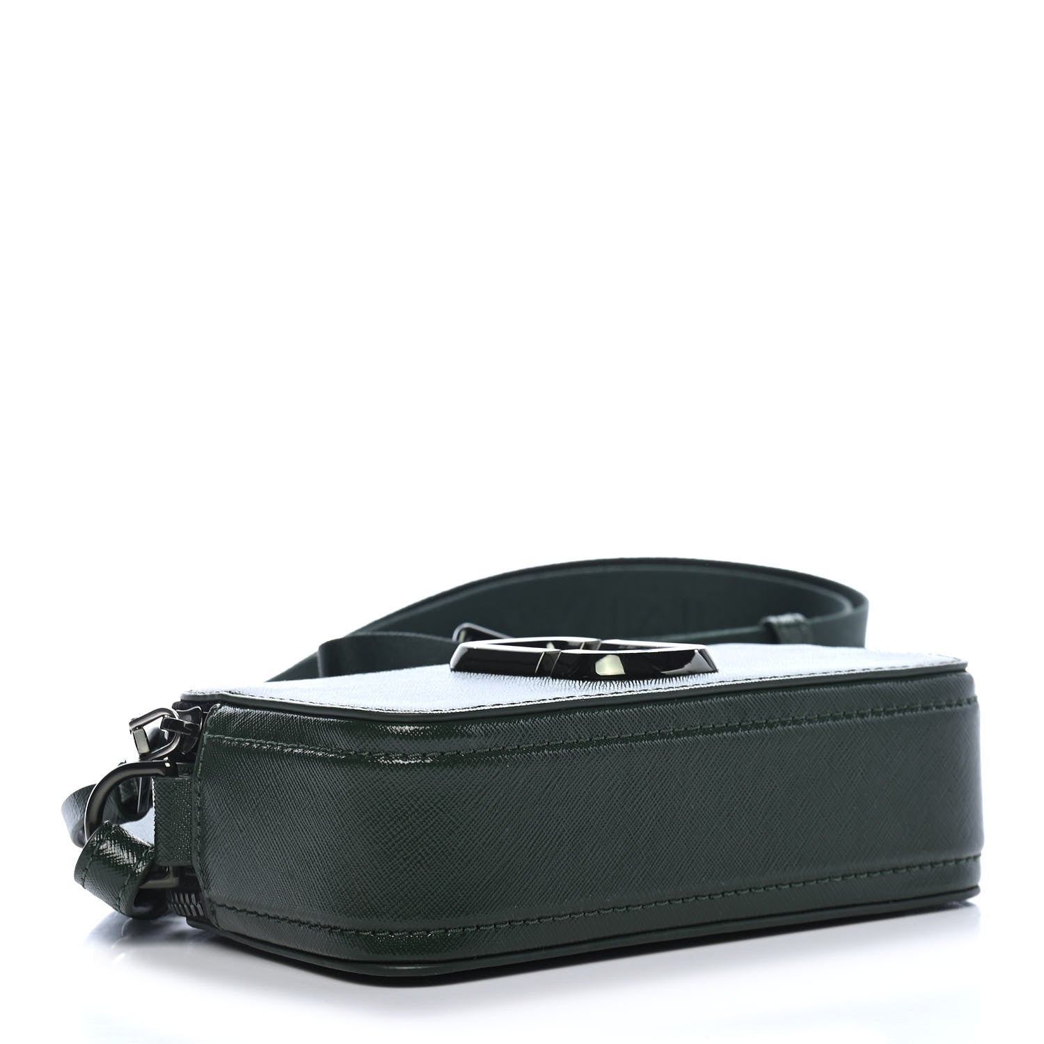 Marc Jacobs Saffiano Small Snapshot Camera Bag Olive Green 4 of 8