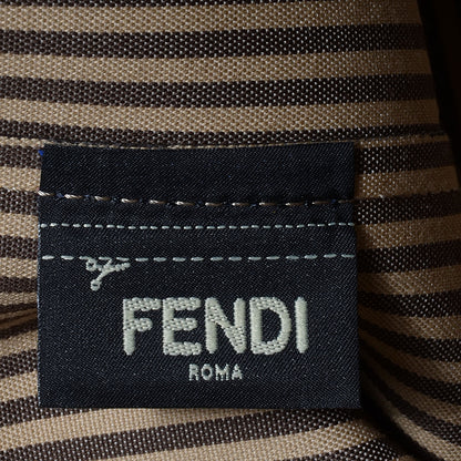 Fendi Zucca Spalmati Small Roll Tote Tobacco Moro 8 of 9