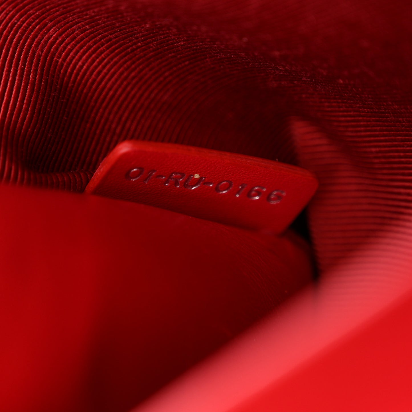 Lambskin Cannage Large Stardust Backpack Red