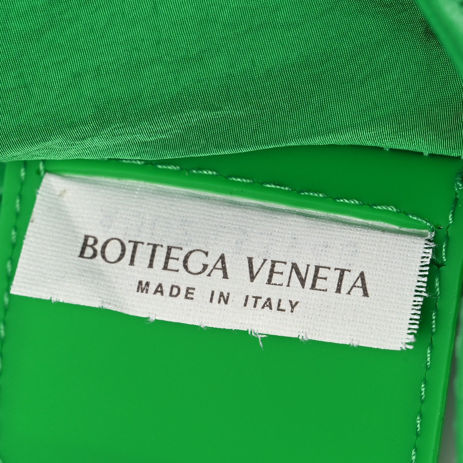 Bottega Veneta Paper Calfskin Maxi Intreccio Small Cassette Crossbody Bag Grass 7 of 11
