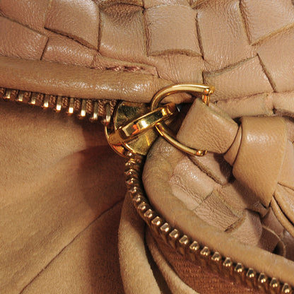 Bottega Veneta Nappa Intrecciato Medium Veneta Hobo Camel 10 of 10