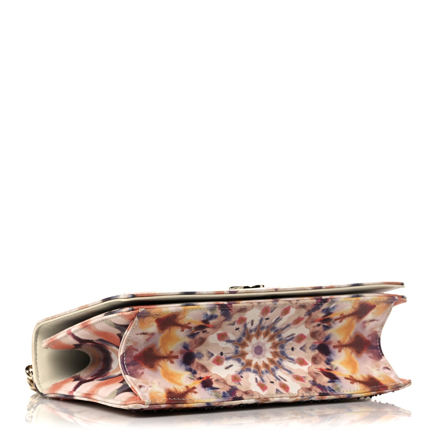 Calfskin Printed Medium KaleiDiorscopic Diorama Flap Bag Multicolor