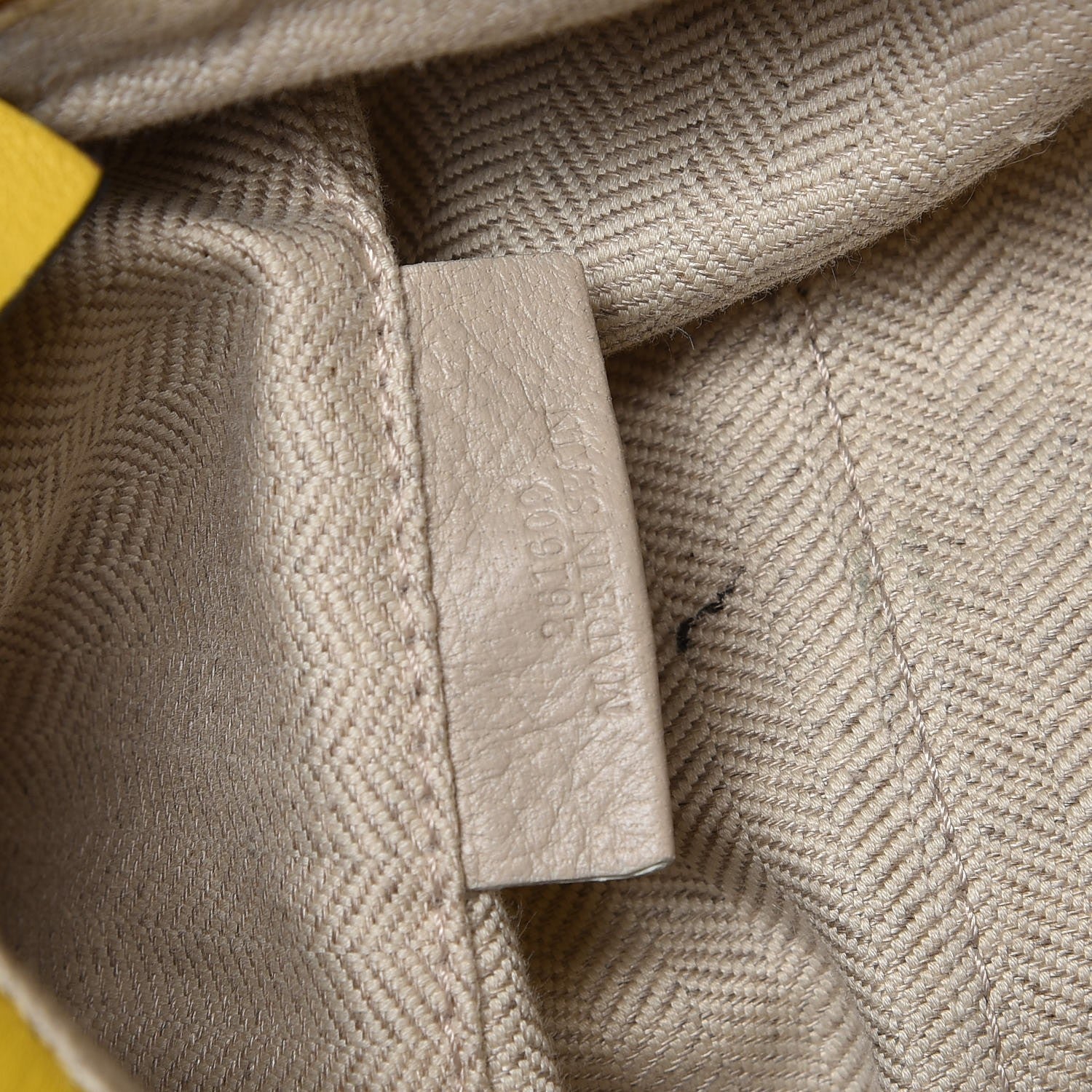Loewe Calfskin Medium Bag Yellow 8 of 14