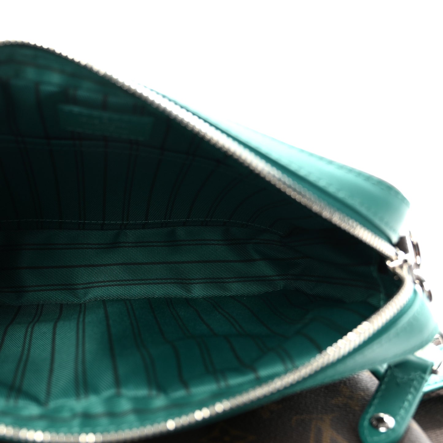 Monogram Macassar Trio Messenger Borneo Green