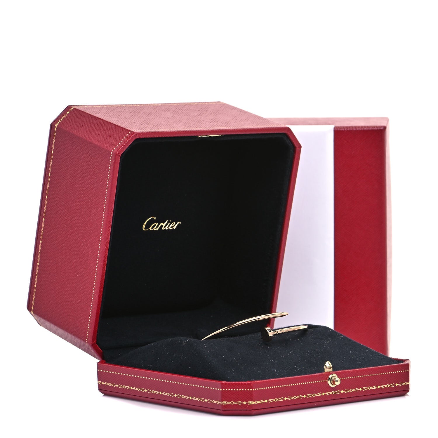 Cartier 18K Pink Gold Small Juste Un Clou Bracelet 17 5 of 5