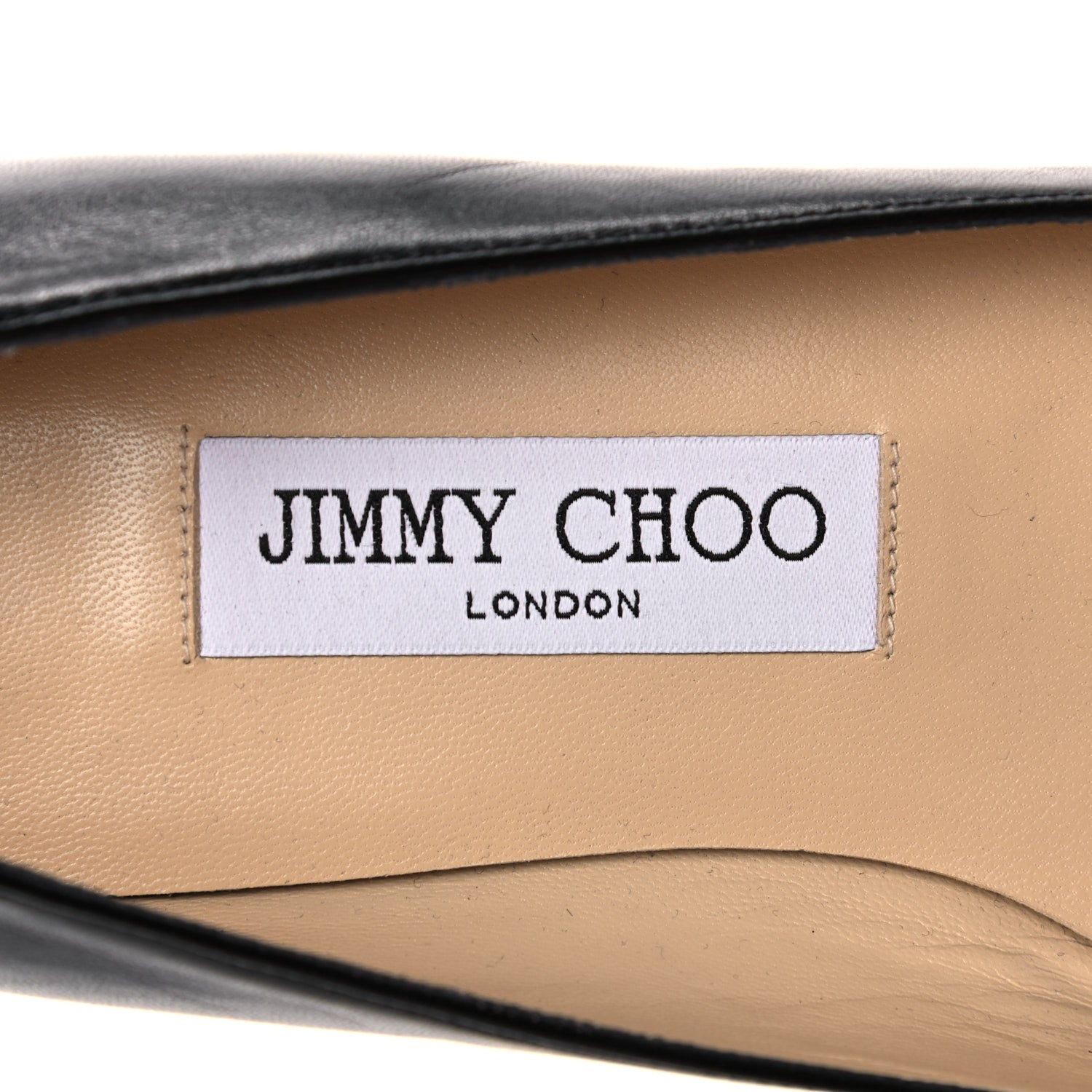 Jimmy Choo Kid Attila Flats 38 Black 7 of 15