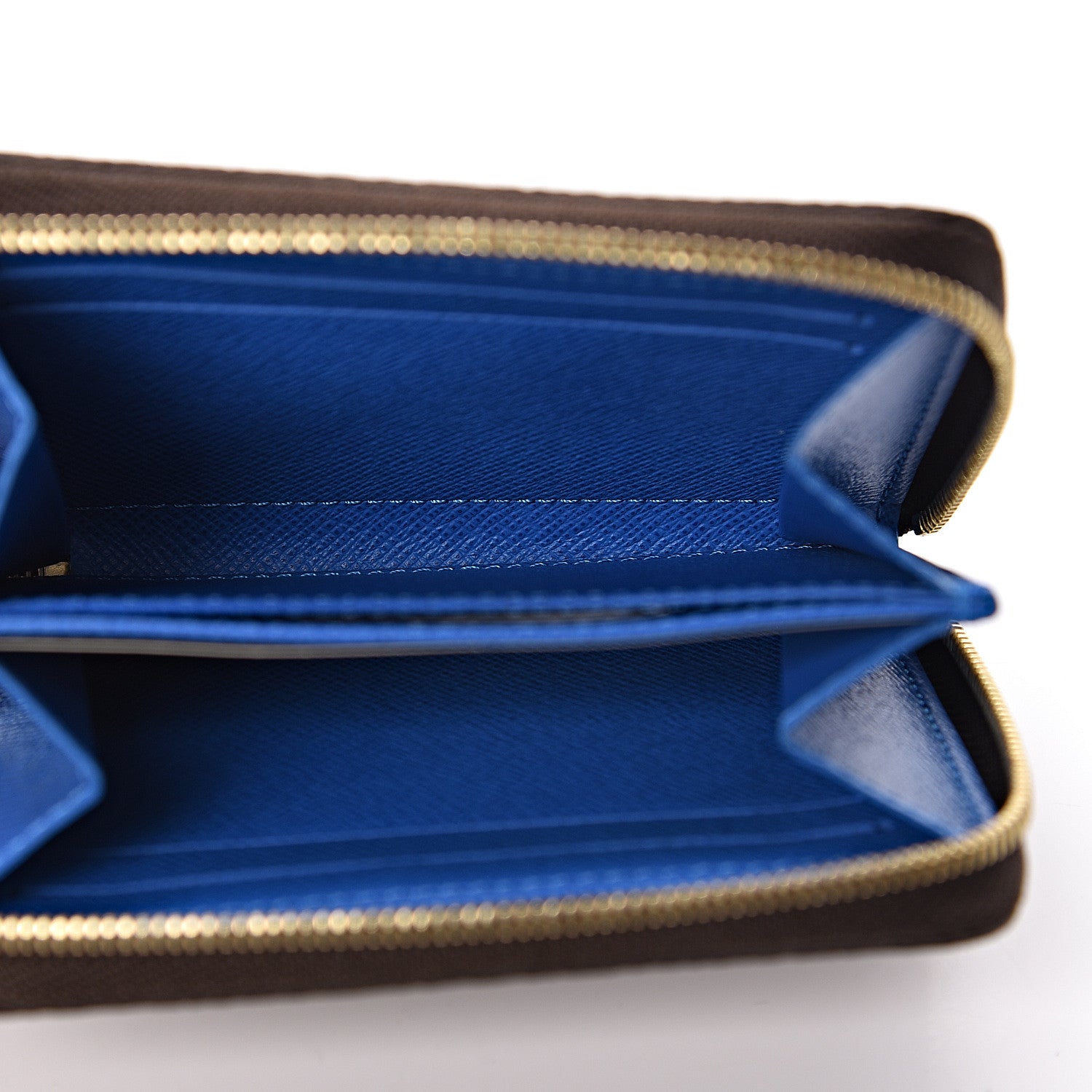 Louis Vuitton Damier Ebene 2019 Christmas Animation Zippy Coin Purse Blue 5 of 6