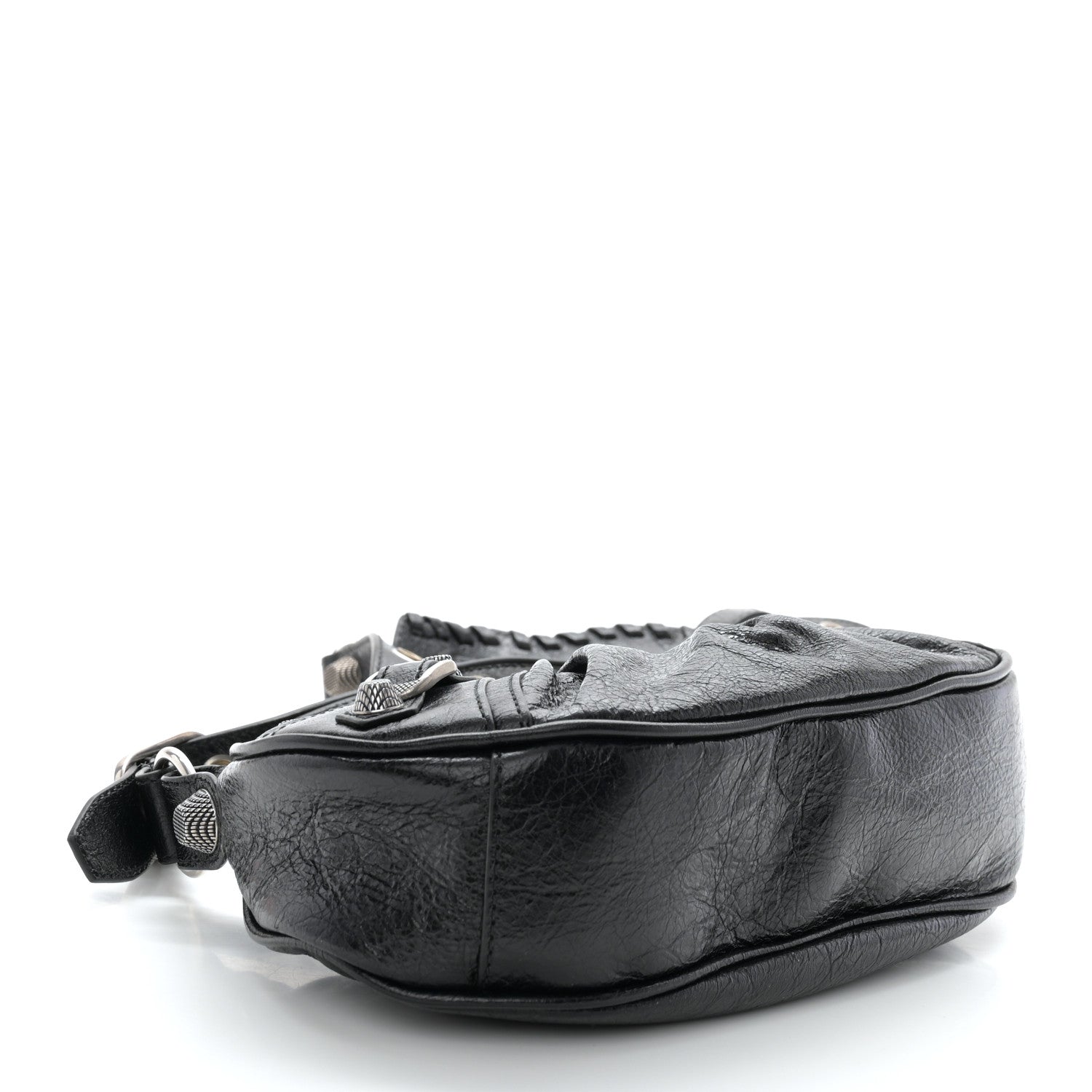 Balenciaga Agneau Arena Le Cagole Shoulder Bag XS Black 4 of 10