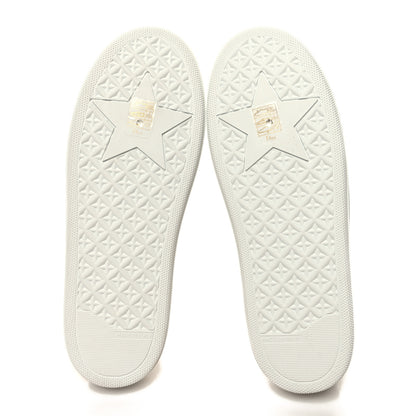 Christian Dior Canvas Oblique Embroidered Womens Solar Slip On Sneakers 39.5 Grey Stone 5 of 9