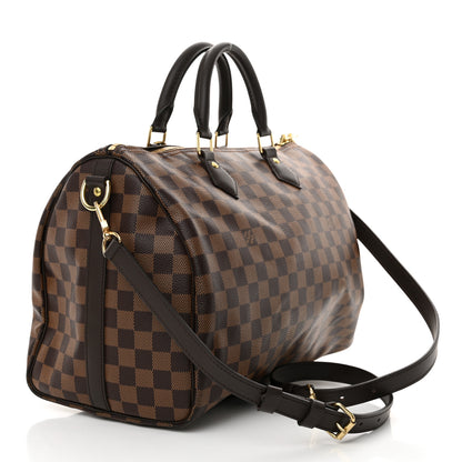 Louis Vuitton Damier Ebene Speedy Bandouliere 35 3 of 12