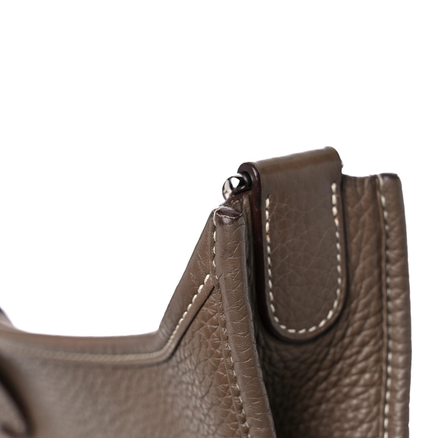 Hermes Taurillon Clemence Evelyne III PM Etoupe 13 of 20