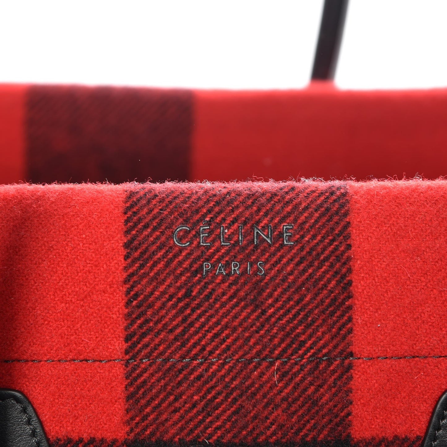 Wool Medium Tartan Phantom Luggage Red